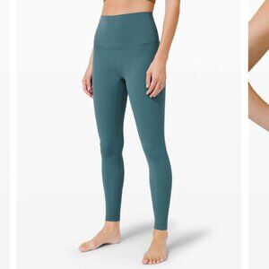 Lululemon Wunder Under Super High-Rise Tight *Full-On Luxtreme 28" Desert Teal